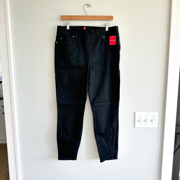 SPANXshape™ Original EveryWear Ankle Skinny Jeans Black XL NWT - Picture 2 of 11